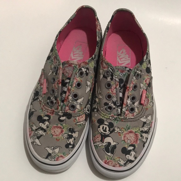 Disney Minnie Vans Digi roses Womens 6.5 - Picture 2 of 8